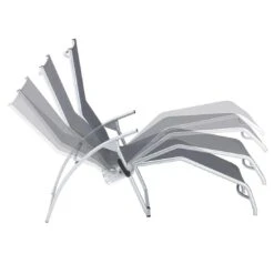 Kettler Tampa Bäderliege Aluminium/Batyline Silber/Anthrazit -Garten Leben kettler comfort baderliege aluminium outdoorgewebe silber anthrazit 1084680 3