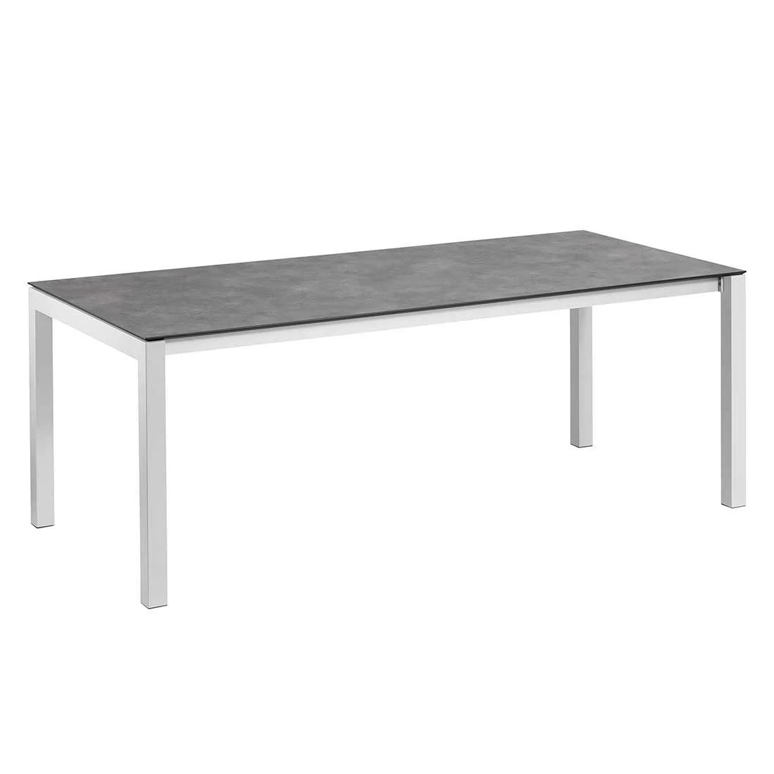 Kettler Cubic Ausziehtisch 210/270/330x95 Cm Aluminium/HPL Silber/Anthrazit 4 Kettler Cubic Ausziehtisch 210/270/330x95 Cm Aluminium/HPL Silber/Anthrazit – Bild 2