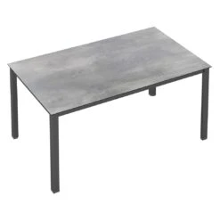 Kettler Cubic Gartentisch 180x95cm Aluminium/HPL Anthrazit/Silber-Grau -Garten Leben kettler cubic gartentisch 180x95cm aluminium hpl 1485795 2