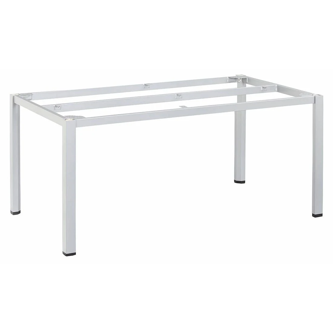 Kettler Cubic Gartentisch-Gestell 180x95cm Aluminium Silber 3 Kettler Cubic Gartentisch-Gestell 180x95cm Aluminium Silber