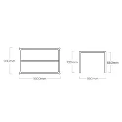 Kettler Diamond Gartenmöbel-Set 5-tlg. Tisch 160x95cm Anthrazit/Charcoal -Garten Leben kettler diamond gartenmoebel set 5 tlg aluminium textilene 1485443 11