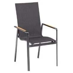 Kettler Diamond Gartenmöbel-Set 5-tlg. Tisch 160x95cm Anthrazit/Charcoal -Garten Leben kettler diamond gartenmoebel set 5 tlg aluminium textilene 1485443 3