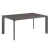 Kettler Diamond Gartentisch 160x95cm Aluminium/Keramik-Glas Anthrazit/Anthrazit -Garten Leben kettler diamond gartentisch 160x95cm aluminium keramik glas 1413734 1
