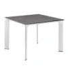 Kettler Diamond Gartentisch 95x95cm Aluminium/HPL Silber/Anthrazit -Garten Leben kettler diamond gartentisch 95x95cm aluminium hpl 1413591 1