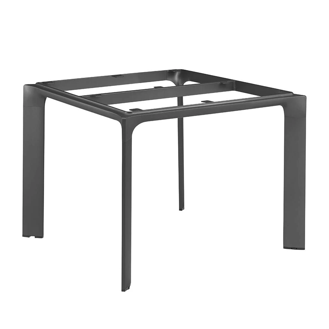 Kettler Diamond Gartentisch 95x95cm Aluminium/Keramik-Glas Anthrazit/Anthrazit 4 Kettler Diamond Gartentisch 95x95cm Aluminium/Keramik-Glas Anthrazit/Anthrazit – Bild 2