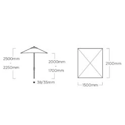 Kettler Easy Push Mittelstockschirm 210x150cm Inkl. Ständer Silber/Charcoal 17 Kettler Easy Push Mittelstockschirm 210x150cm Inkl. Ständer Silber/Charcoal -Garten Leben kettler easy push mittelstockschirm 210x150cm inkl staender 1477996 7