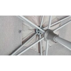 Kettler Easy Push Stockschirm 200x200cm Aluminium/Polyester Anthrazit/Hellgrau Meliert -Garten Leben kettler easy push stockschirm 200x200cm aluminium polyeste anthrazit hellgrau meliert 1306418 4