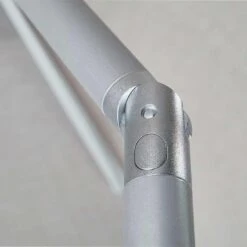 Kettler Easy Push Stockschirm Aluminium/Polyester Anthrazit/Hellgrau Meliert -Garten Leben kettler easy push stockschirm o300cm aluminium polyester anthrazit hellgrau meliert 1289973 3