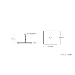 Kettler Easy Stand Schirmständer 40kg Granit Grau -Garten Leben kettler easy stand schirmstander 40kg granit grau 1308893 3