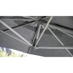 Kettler Easy Turn Ampelschirm 300x300cm Aluminium/Polyester Silber/Charcoal 14 Kettler Easy Turn Ampelschirm 300x300cm Aluminium/Polyester Silber/Charcoal -Garten Leben kettler easy turn ampelschirm 300x300cm alu polyester silber charcoal 1306715 3
