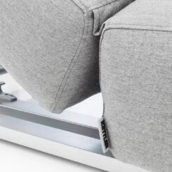 Kettler Ego Gartenliege 213x90x33cm Sunbrella Silber/Grau Meliert -Garten Leben kettler ego gartenliege 213x90x33cm sunbrella silber grau meliert 1085032 6