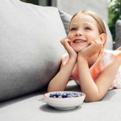 Kettler Ego Ecklounge 2-teilig Aluminium/Sunbrella Silber/Grau Meliert -Garten Leben kettler ego loungeecke 2tlg aluminium sunbrella silber flanelle 1005062 10