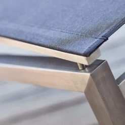 Kettler Feel Gartenliege Edelstahl/Textilene Grau Meliert 24 Kettler Feel Gartenliege Edelstahl/Textilene Grau Meliert -Garten Leben kettler feel gartenliege 203cm edelstahl textilene grau meliert 1005282 7