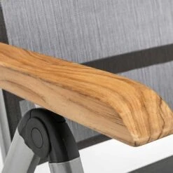 Kettler Granada Klappsessel Aluminium/Textilene Silber/Anthrazit -Garten Leben kettler granada klappsessel aluminium textilene 6