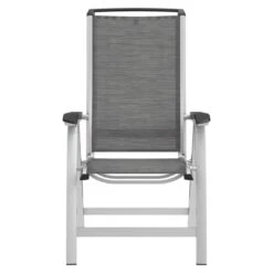 Kettler Forma II Klappsessel Aluminium/Textilene Silber/Graphit -Garten Leben kettler hks forma ii multipositionssessel aluminium textilen silber graphit 4