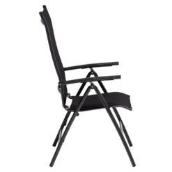 Kettler Legato Curve Klappsessel Aluminium/Textilene Anthrazit -Garten Leben kettler legato curve multipositionssessel aluminium textilen 4