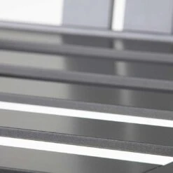 Kettler Ocean Skid Platform Gartensofa Mit Loungetisch Alu/Olefin Anthrazit/Hellgrau -Garten Leben kettler ocean skid 2 sitzer lounge mit tisch 70x70cm 1395870 6