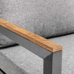 Kettler Ocean Skid Ecklounge 6-tlg. Aluminium/Olefin Anthrazit/Hellgrau Meliert -Garten Leben kettler ocean skid dininglounge 6 tlg aluminium olefin 1351342 7