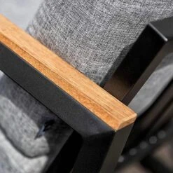 Kettler Ocean Skid Dininglounge 7-tlg. Aluminium/Olefin Anthrazit/Hellgrau Meliert -Garten Leben kettler ocean skid dininglounge 7 tlg aluminium olefin 1351364 10