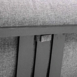 Kettler Ocean Skid Ecklounge 7-tlg. Aluminium/Olefin Anthrazit/Hellgrau Meliert -Garten Leben kettler ocean skid dininglounge 7 tlg aluminium olefin 1351441 12