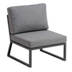 Kettler Ocean Skid Dininglounge 9-tlg. Aluminium/Olefin Anthrazit/Hellgrau -Garten Leben kettler ocean skid dininglounge 8 tlg anthrazit hellgrau 1309905 3