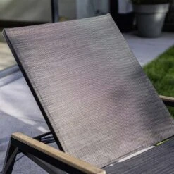 Kettler Ocean Skid Gartenliege Aluminium/Outdoorgewebe Anthrazit/Bronze -Garten Leben kettler ocean skid gartenliege aluminium outdoorgewebe 1438880 7