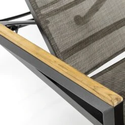 Kettler Ocean Skid Gartenliege Aluminium/Outdoorgewebe Anthrazit/Bronze -Garten Leben kettler ocean skid gartenliege aluminium outdoorgewebe 1438880 8