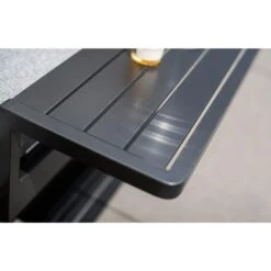 Kettler Ocean Skid Platform Ecklounge 7-tlg. Mit Loungetisch 70x70cm Alu/Olefin Anthrazit/Grau -Garten Leben kettler ocean skid loungecke 7 tlg mit tisch 70x70cm 1395859 10