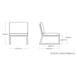 Kettler Ocean Skid Platform Ecklounge 7-tlg. Mit Loungetisch 70x70cm Alu/Olefin Anthrazit/Grau -Garten Leben kettler ocean skid loungecke 7 tlg mit tisch 70x70cm 1395859 14