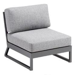 Kettler Ocean Skid Platform Ecklounge 7-tlg. Mit Loungetisch 70x70cm Alu/Olefin Anthrazit/Grau -Garten Leben kettler ocean skid loungecke 7 tlg mit tisch 70x70cm 1395859 3