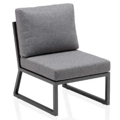 Kettler Ocean Skid City Line Mittelmodul Aluminium/Olefin Anthrazit/Hellgrau Meliert -Garten Leben kettler ocean skid mittelmodul aluminium olefin anthrazit hellgrau meliert 1287410 1