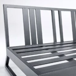 Kettler Ocean Skid Platform 2-Sitzersofa Aluminium/Agora Anthrazit Matt/Brisa -Garten Leben kettler ocean skid platform 2 sitzersofa aluminium acryl 1438330 7