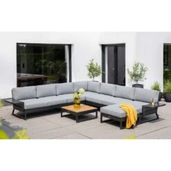 Kettler Ocean Skid Platform Ablagetisch 61x27x24cm Aluminium Anthrazit/Hellgrau Meliert -Garten Leben kettler ocean skid platform ablagetisch 61x27x24cm alu 1368986 6