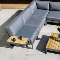 Kettler Ocean Skid Platform Ablagetisch Aluminium/Teak Anthrazit Matt/Teak 7 Kettler Ocean Skid Platform Ablagetisch Aluminium/Teak Anthrazit Matt/Teak -Garten Leben kettler ocean skid platform ablagetisch aluminium teak 1438429 2