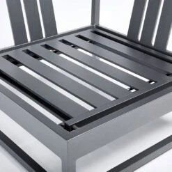 Kettler Ocean Skid Platform Eck-/Endmodul Aluminium/Agora Anthrazit Matt/Brisa -Garten Leben kettler ocean skid platform eckmodul aluminium acryl 1438319 10