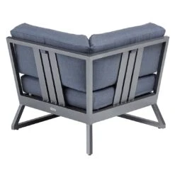 Kettler Ocean Skid Platform Eck-/Endmodul Aluminium/Agora Anthrazit Matt/Brisa -Garten Leben kettler ocean skid platform eckmodul aluminium acryl 1438319 5