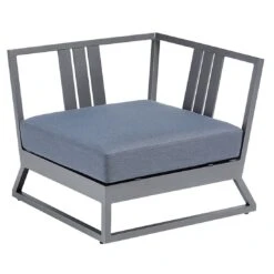 Kettler Ocean Skid Platform Eck-/Endmodul Aluminium/Agora Anthrazit Matt/Brisa -Garten Leben kettler ocean skid platform eckmodul aluminium acryl 1438319 8