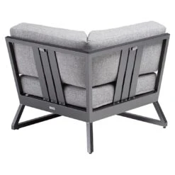 Kettler Ocean Skid Platform Eck-/Endmodul Aluminium/Olefin Anthrazit/Hellgrau Meliert -Garten Leben kettler ocean skid platform eckmodul aluminium olefin 1368920 5