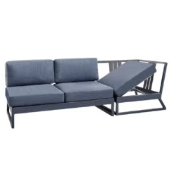 Kettler Ocean Skid Platform Gartensofa Aluminium/Agora Anthrazit Matt/Brisa 11 Kettler Ocean Skid Platform Gartensofa Aluminium/Agora Anthrazit Matt/Brisa -Garten Leben kettler ocean skid platform gartensofa aluminium acryl 1485003 2