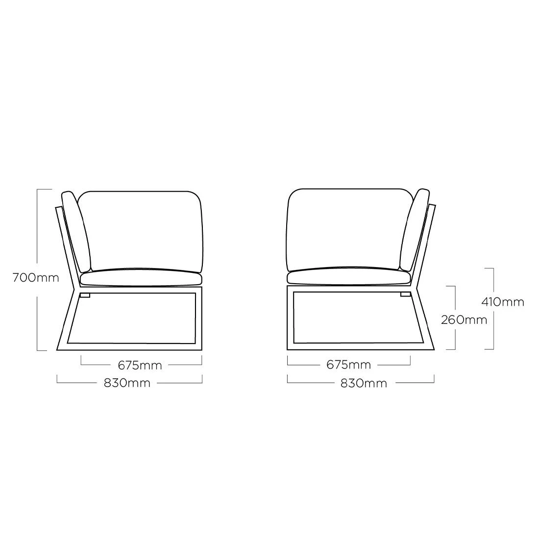 Kettler Ocean Skid Platform Gartensofa Aluminium/Agora Anthrazit Matt/Brisa 10 Kettler Ocean Skid Platform Gartensofa Aluminium/Agora Anthrazit Matt/Brisa – Bild 8