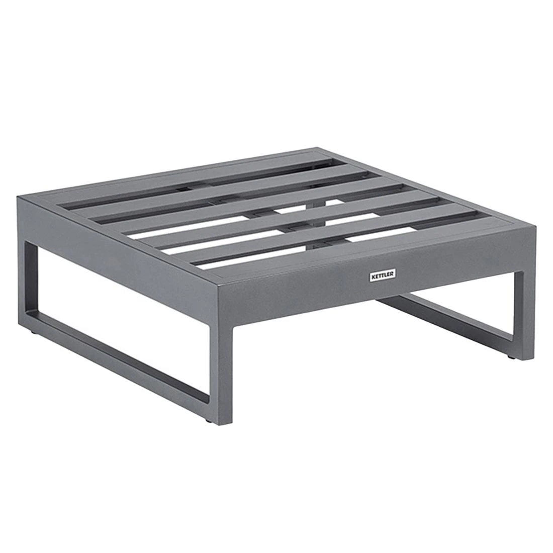 Kettler Ocean Skid Platform Hocker Aluminium/Agora Anthrazit Matt/Brisa 5 Kettler Ocean Skid Platform Hocker Aluminium/Agora Anthrazit Matt/Brisa – Bild 3