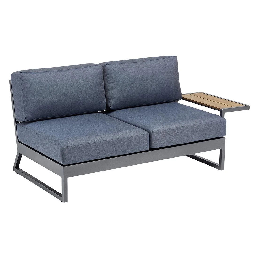 Kettler Ocean Skid Platform Loungebank Aluminium/Agora Anthrazit Matt/Brisa 3 Kettler Ocean Skid Platform Loungebank Aluminium/Agora Anthrazit Matt/Brisa