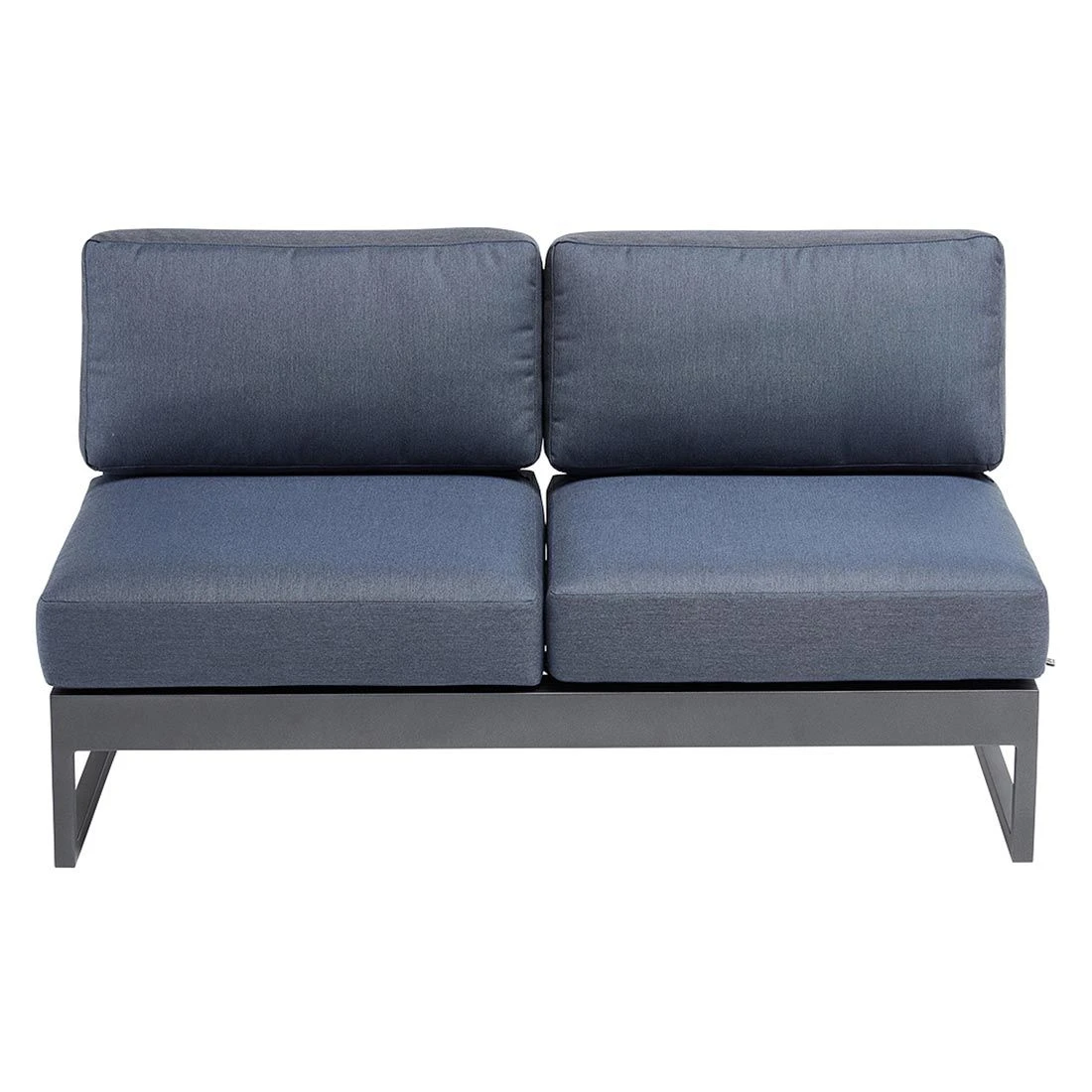 Kettler Ocean Skid Platform Loungebank Aluminium/Agora Anthrazit Matt/Brisa 5 Kettler Ocean Skid Platform Loungebank Aluminium/Agora Anthrazit Matt/Brisa – Bild 3