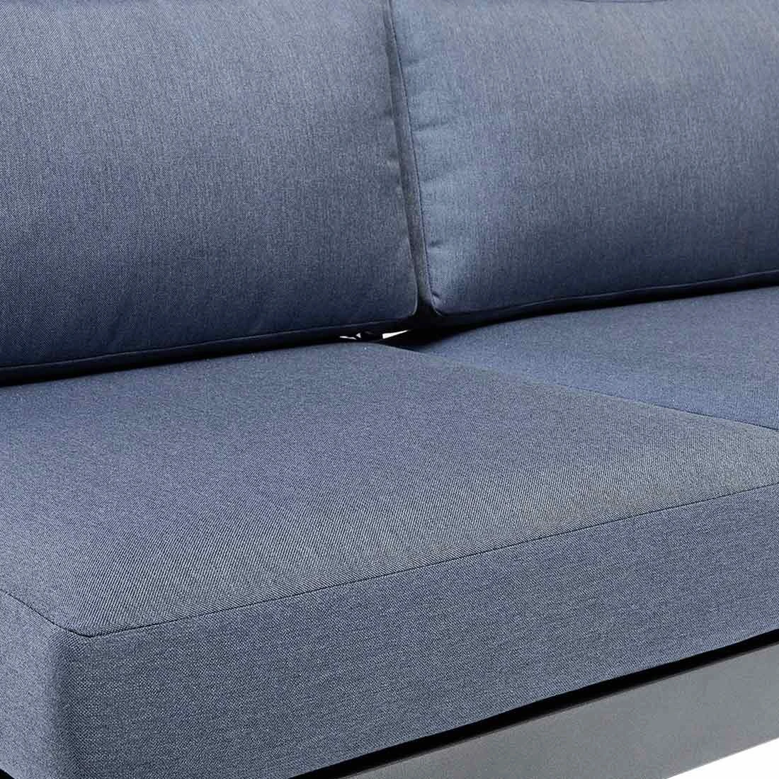 Kettler Ocean Skid Platform Loungebank Aluminium/Agora Anthrazit Matt/Brisa 7 Kettler Ocean Skid Platform Loungebank Aluminium/Agora Anthrazit Matt/Brisa – Bild 5