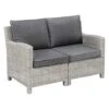 Kettler Palma Modular Gartensofa Geflecht White Wash/Anthrazit -Garten Leben kettler palma modular gartensofa geflecht 1495420 1