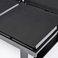 Kettler Rasmus Modular Gartenbank Aluminium/Textilene Anthrazit/Charcoal -Garten Leben kettler rasmus modular bank liege aluminium textilene 1438451 6