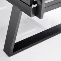 Kettler Rasmus Modular Gartenbank Aluminium/Textilene Anthrazit/Charcoal -Garten Leben kettler rasmus modular bank liege aluminium textilene 1438451 8