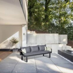 Kettler Rasmus Modular Gartensofa Aluminium/Teak Anthrazit/Teak -Garten Leben kettler rasmus modular gartensofa aluminium teak 1494089 10