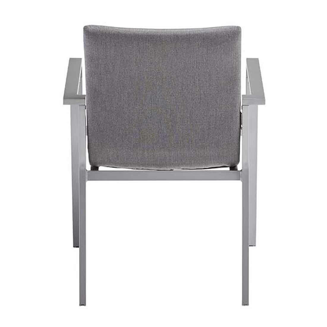 Kettler Rasmus Stapelsessel Aluminium/Sunbrella Silber/Flanelle 8 Kettler Rasmus Stapelsessel Aluminium/Sunbrella Silber/Flanelle – Bild 6