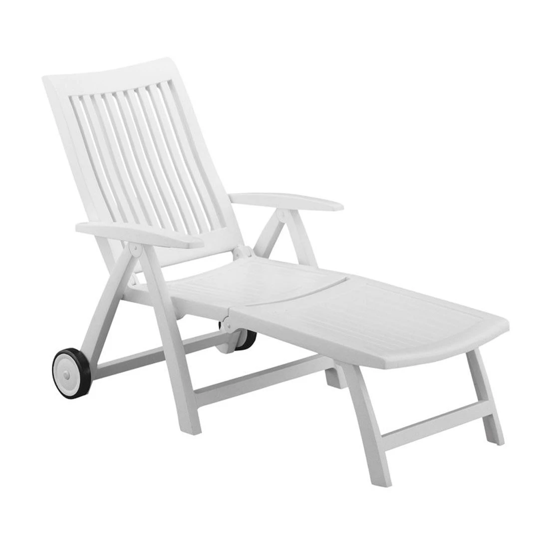 Kettler Roma Gartenliege Kunststoff Weiß 3 Kettler Roma Gartenliege Kunststoff Weiß